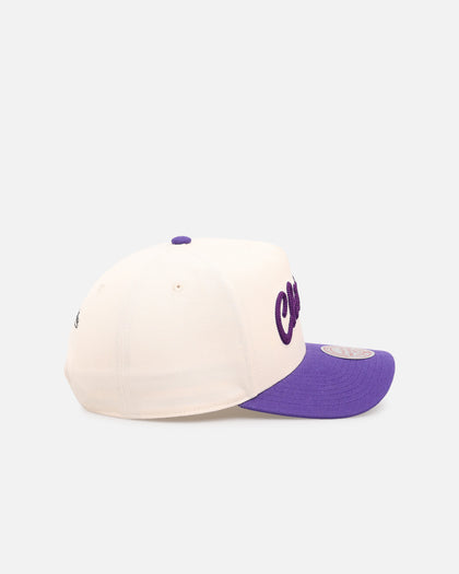 Mitchell & Ness Chicago Bulls 'Chainstitch Wordmark' Pro Pinch Snapback Purple