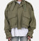 MNML Cropped M65 Jacket Olive