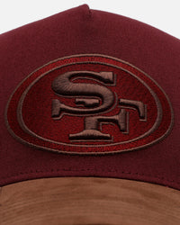 47 Brand San Francisco 49ers 'Cherry Pie' 47 Offside Strapback Dark Maroon