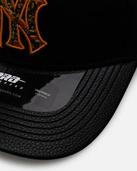 Pro Standard New York Yankees 'Floral Fill' Pro Pinch Strapback Black