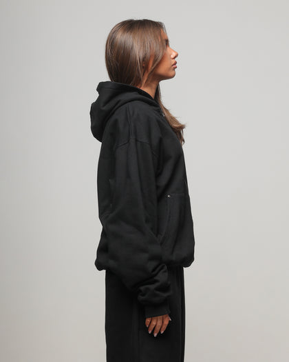 American Thrift Zip Hoodie Black