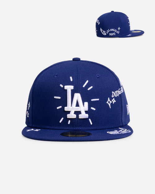 New Era Los Angeles Dodgers 'MLB Scribble' 59FIFTY Fitted Dark Blue