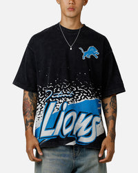New Era Detroit Lions Sport Class T-Shirt Washed Black