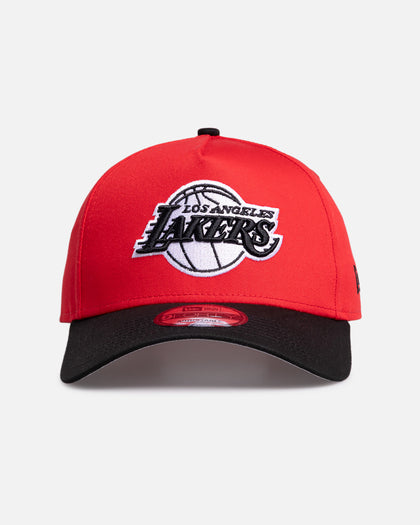 New Era Los Angeles Lakers 'Two-Tone' 9FORTY A-Frame Snapback Red/Black