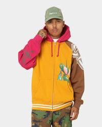 Supreme X Junya Zip Up Hooded Sweatshirt Gold