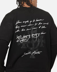 Saint Morta Destiny Layered Long Sleeve T-Shirt Washed Black