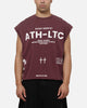 Saint Morta Athletc Cut Off Sweat T-Shirt Pigment Washed