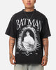 73Studio X DC Batman Mirror Vintage T-Shirt Black Acidwash