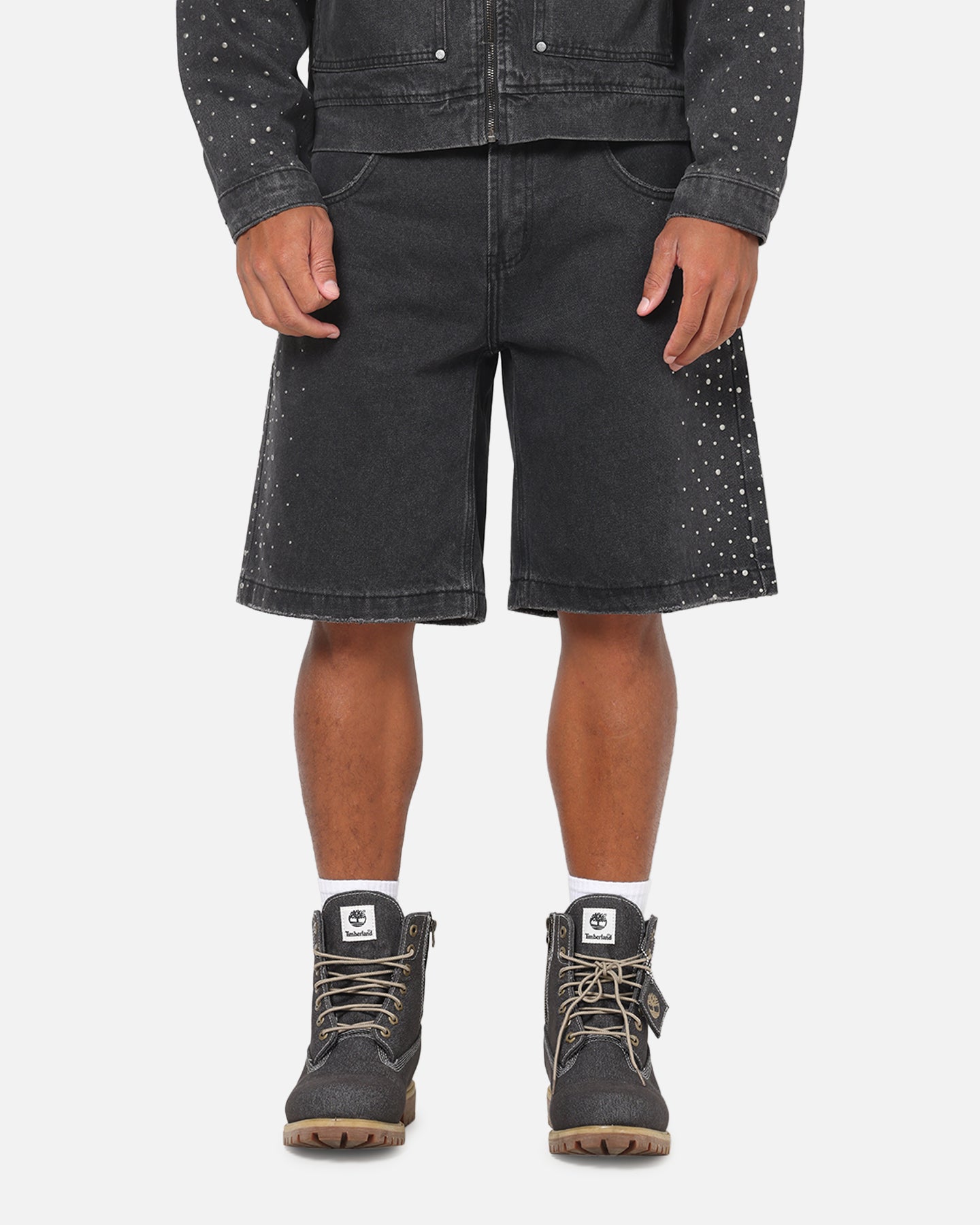 Saint Morta Amplus Divine Riot Jorts Black Shadow | Culture Kings US