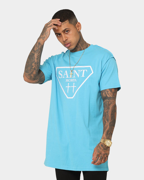 Saint Morta Liberty Lafayette T-Shirt Cyan