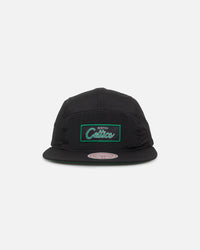 Mitchell & Ness Boston Celtics Team Logo Camper Strapback Black