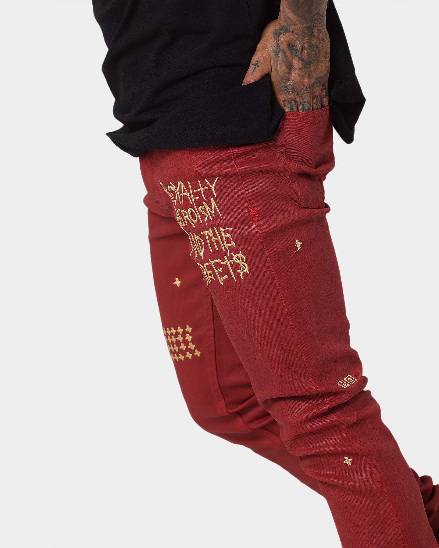Ksubi 23 Chitch Red Denim Pants Red | Culture Kings US