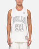Mitchell & Ness Chicago Bulls Dennis Rodman #91 Snow Camo Energy Swingman Jersey Vintage White