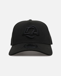 New Era Los Angeles Rams 'Black on Black' 9FORTY A-Frame Snapback Black/Black