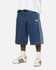 Adidas Firebird Denim Shorts Blue Denim