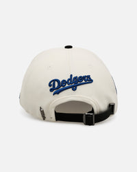 Pro Standard Los Angeles Dodgers 'Signature Suede' Pro Pinch Strapback Off White/Black
