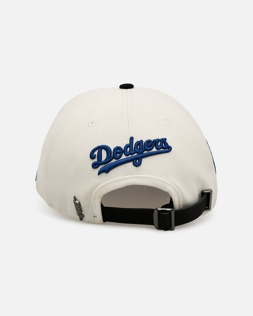 Pro Standard Los Angeles Dodgers 'Signature Suede' Pro Pinch Strapback Off White/Black