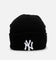 47 Brand New York Yankees Haymaker Cuff Knit Beanie Black/White