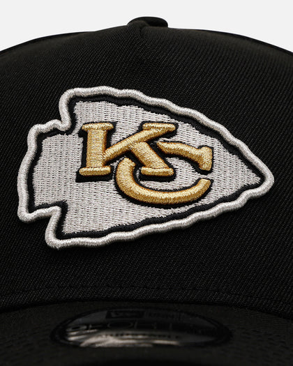 New Era Kansas City Chiefs 'New Year's Eve' 9FORTY A-Frame Snapback Gold/Silver