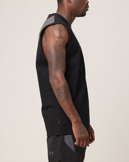 Saint Morta Rage Oversized Muscle T-Shirt Black/Grey