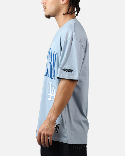 Pro Standard Los Angeles Dodgers Stamped T-Shirt Light Blue