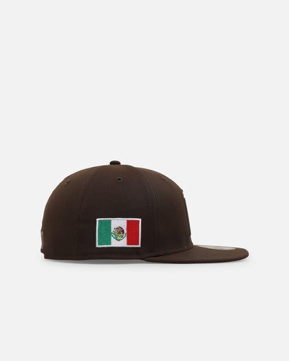 New Era Mexico National Baseball Team 'Mexico 59FIFTY' 59FIFTY Fitted Walnut Camel