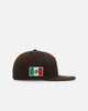 New Era Mexico National Baseball Team 'Mexico 59FIFTY' 59FIFTY Fitted Walnut Camel