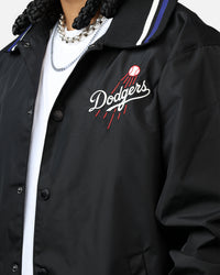 New Era Los Angeles Dodgers Throwback Jacket Black