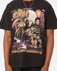 UFC By Goat Crew Khabib Nurmagomedov The Eagle Vintage T-Shirt Black Wash