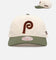 Mitchell & Ness Philadelphia Phillies 'Hand Stitch' Deadstock Snapback Olive