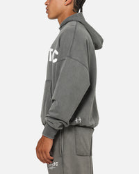 Saint Morta Athltc Hoodie Washed Charcoal