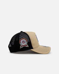 New Era Detroit Tigers 'Vintage Truckers' 9FORTY A-Frame Trucker Snapback Vegas Gold