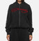 Ed Hardy Women's Rose Zip Hoodie Washed Black