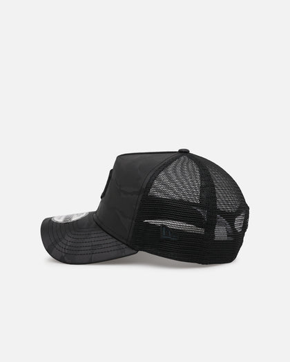 New Era Detroit Tigers 'Camo' 9FORTY A-Frame Trucker Snapback Black