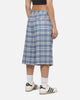 Carre Heritage Pleated Shorts Blue-plaid