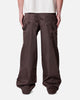 MNML Baggy Nylon Carpenter Pants Brown