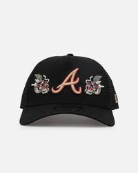 New Era Atlanta Braves 'Dragon Collection 2.0' 9FORTY A-Frame Snapback Black