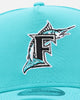New Era Miami Marlins 'Team Color' 9FORTY A-Frame Snapback OTC