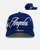 New Era Los Angeles Dodgers "Calligraphic" 9Forty A-Frame Snapback Dark Blue