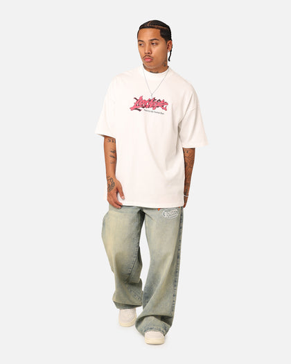 Loiter Sketchbook Oversized T-Shirt Off White