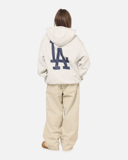 Majestic Athletic Los Angeles Dodgers Everteam Logo Hoodie Silver Marle