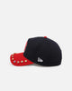 New Era Boston Red Sox 'Visor Embellishment' 9FORTY A-Frame Snapback Official Team Colors