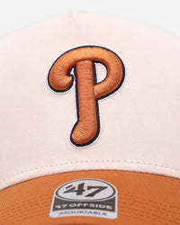 47 Brand Philadelphia Phillies 'Cinnamon Crisp' 47 Offside Snapback Natural