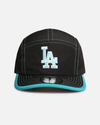 New Era Los Angeles Dodgers 'Black Aqua' Camper Strapback Black/Aqua