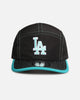 New Era Los Angeles Dodgers 'Black Aqua' Camper Strapback Black/Aqua