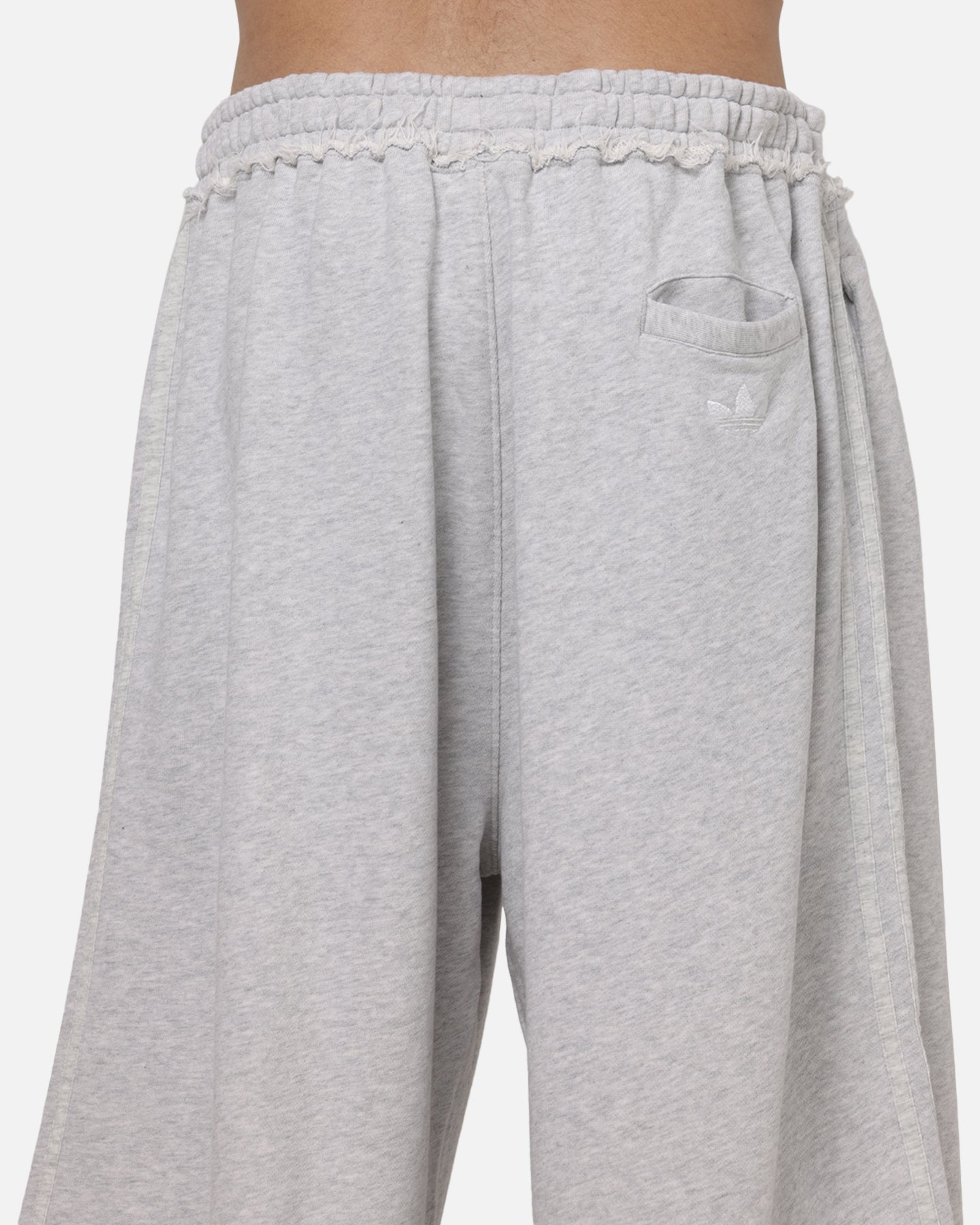 Adidas Originals Long Sweat Shorts Light Grey | Culture Kings US