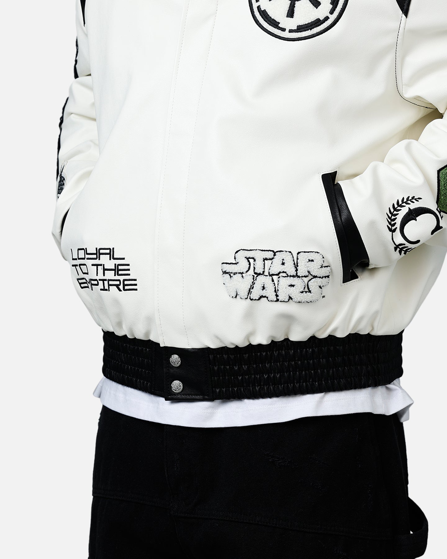 Jeff Hamilton X Star Wars Galactic Empire Jacket White/Black