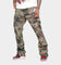 MNML Bootcut Contrast Cargo Pants Camo