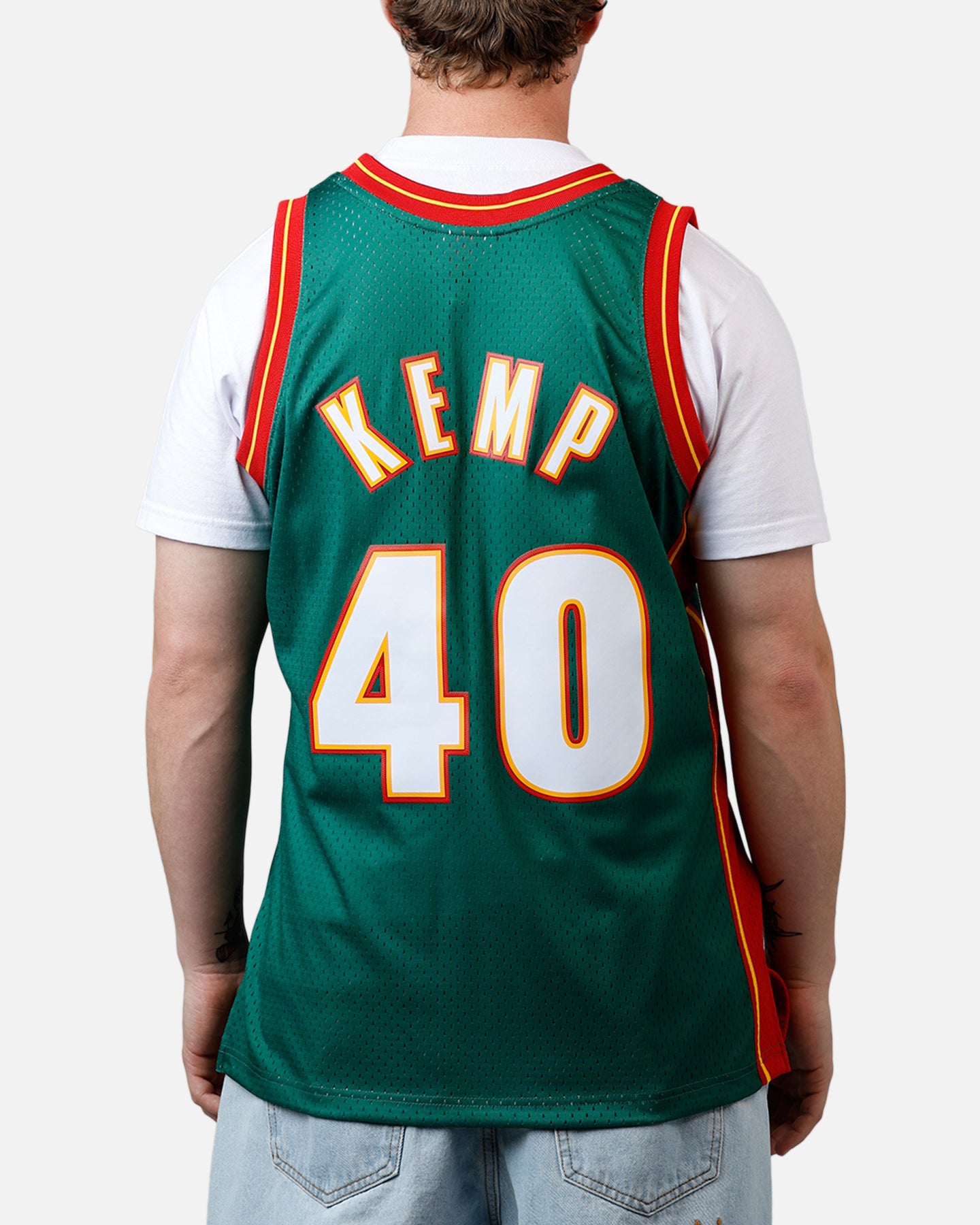 Mitchell & Ness Shawn Kemp Seattle SuperSonics #40 '95-'96 Road