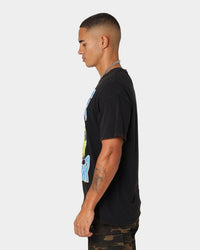 Goat Crew More Peace Less War Vintage T-Shirt Washed Black